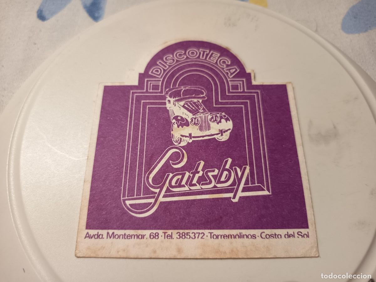 Otros art&iacute;culos de coleccionismo en papel: POSAVASOS DISCOTECA GATSBY-TORREMOLINOS-MALAGA