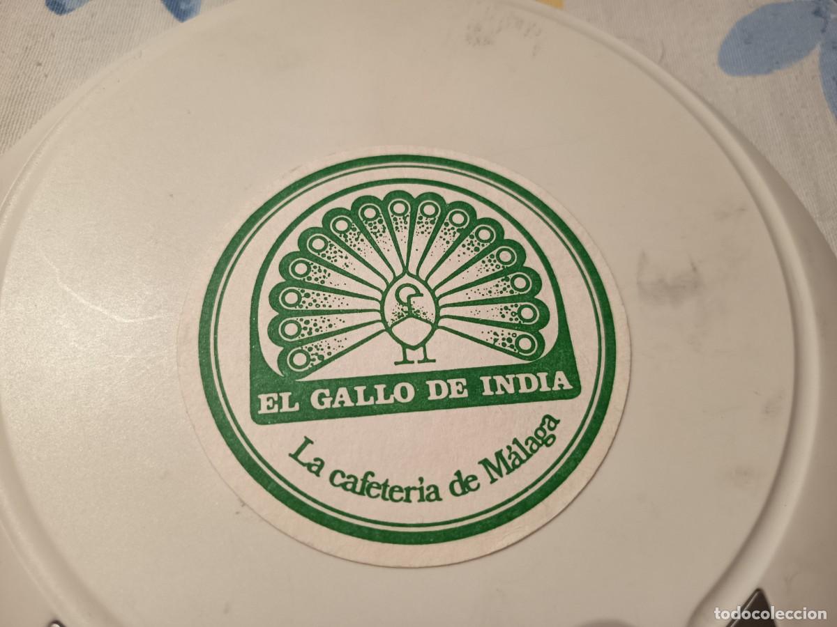 Otros art&iacute;culos de coleccionismo en papel: POSAVASOS CAFETERIA EL GALLO DE INDIA-MALAGA