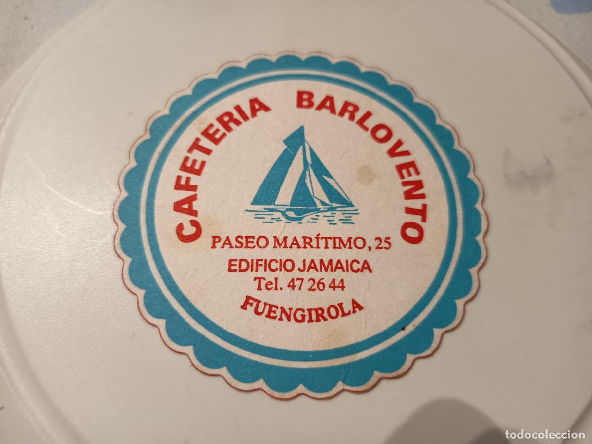 Altri oggetti di carta: POSAVASOS CAFETERIA BARLOVENTO-FUENGIROLA-MALAGA