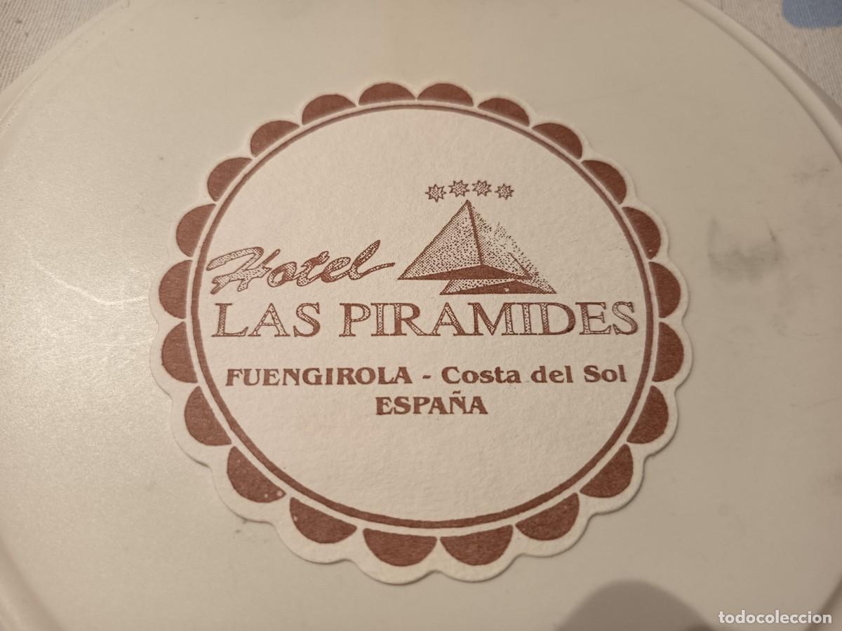 Otros art&iacute;culos de coleccionismo en papel: POSAVASOS HOTEL LAS PIRAMIDES-FUENGIROLA-MALAGA