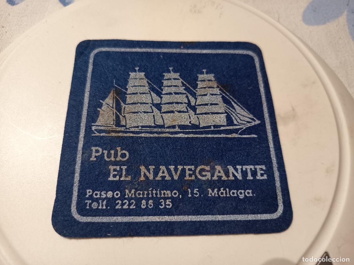 Otros art&iacute;culos de coleccionismo en papel: POSAVASOS PUB EL NAVEGANTE-MALAGA