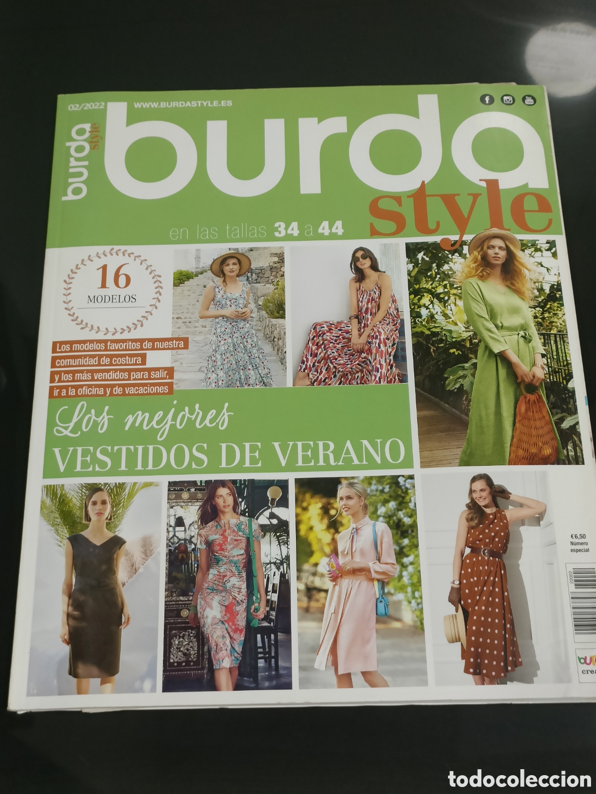 Otros art&iacute;culos de coleccionismo en papel: Burda Style - Los mejores | Vestidos de verano