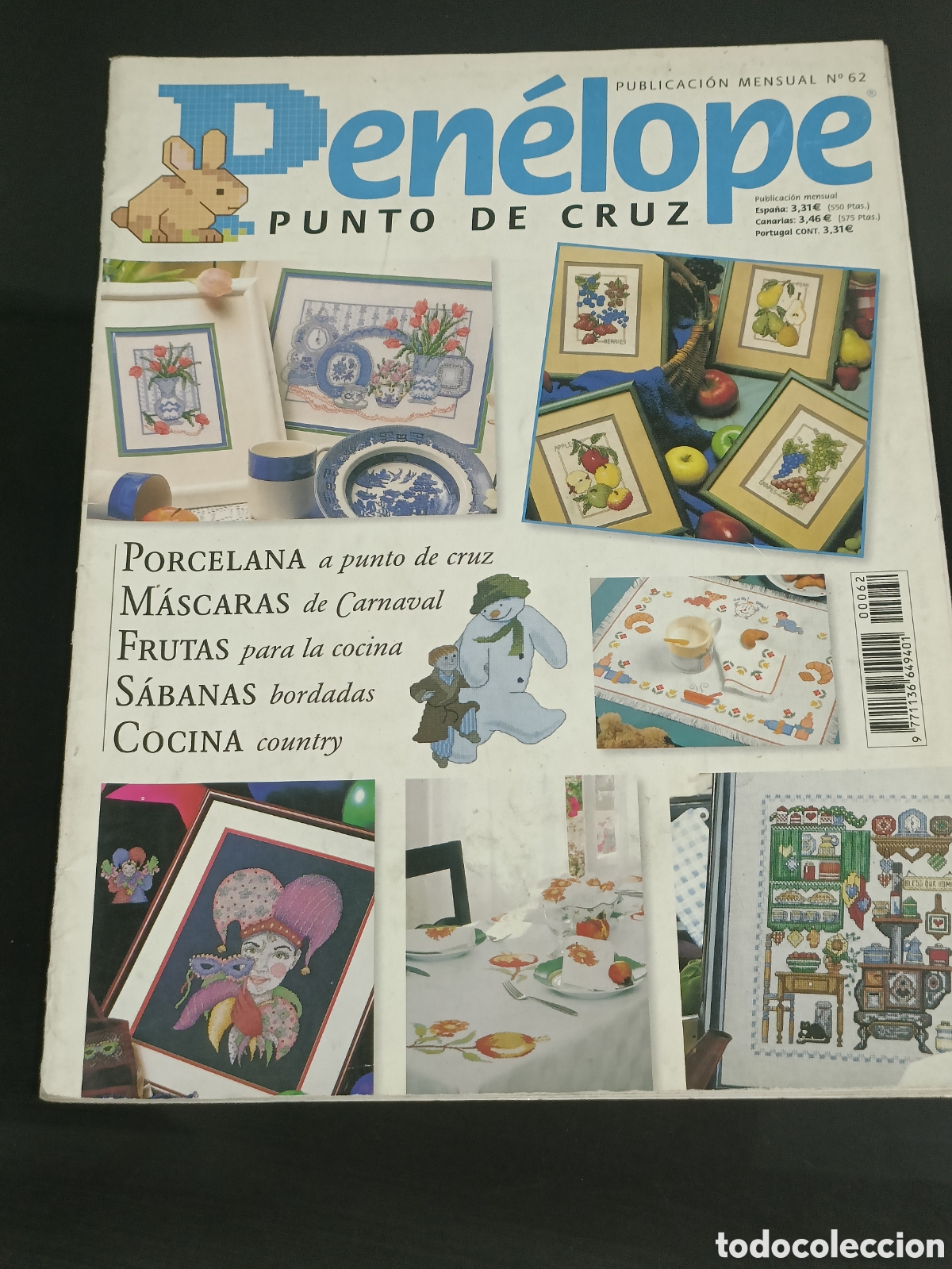 Otros art&iacute;culos de coleccionismo en papel: Vintage Revista Pen&eacute;lope Punto de Cruz (Publicaci&oacute;n Mensual N&ordm; 62)