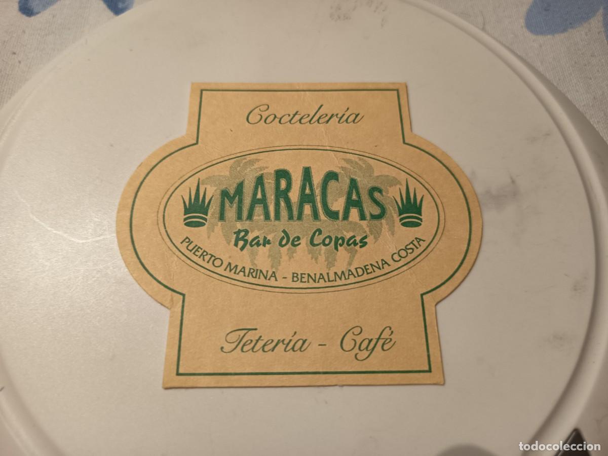 Otros art&iacute;culos de coleccionismo en papel: POSAVASOS PUB MARACAS-BENALMADENA -MALAGA
