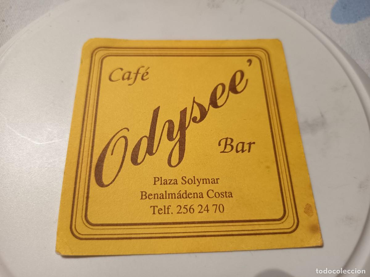 Otros art&iacute;culos de coleccionismo en papel: POSAVASOS CAFE BAR ODYSEE-BENALMADENA -MALAGA