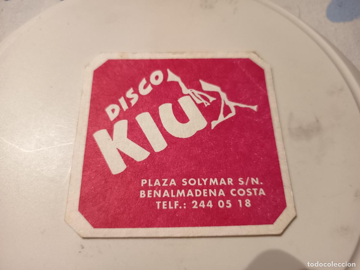 Otros art&iacute;culos de coleccionismo en papel: POSAVASOS DISCOTECA KIU-BENALMADENA -MALAGA