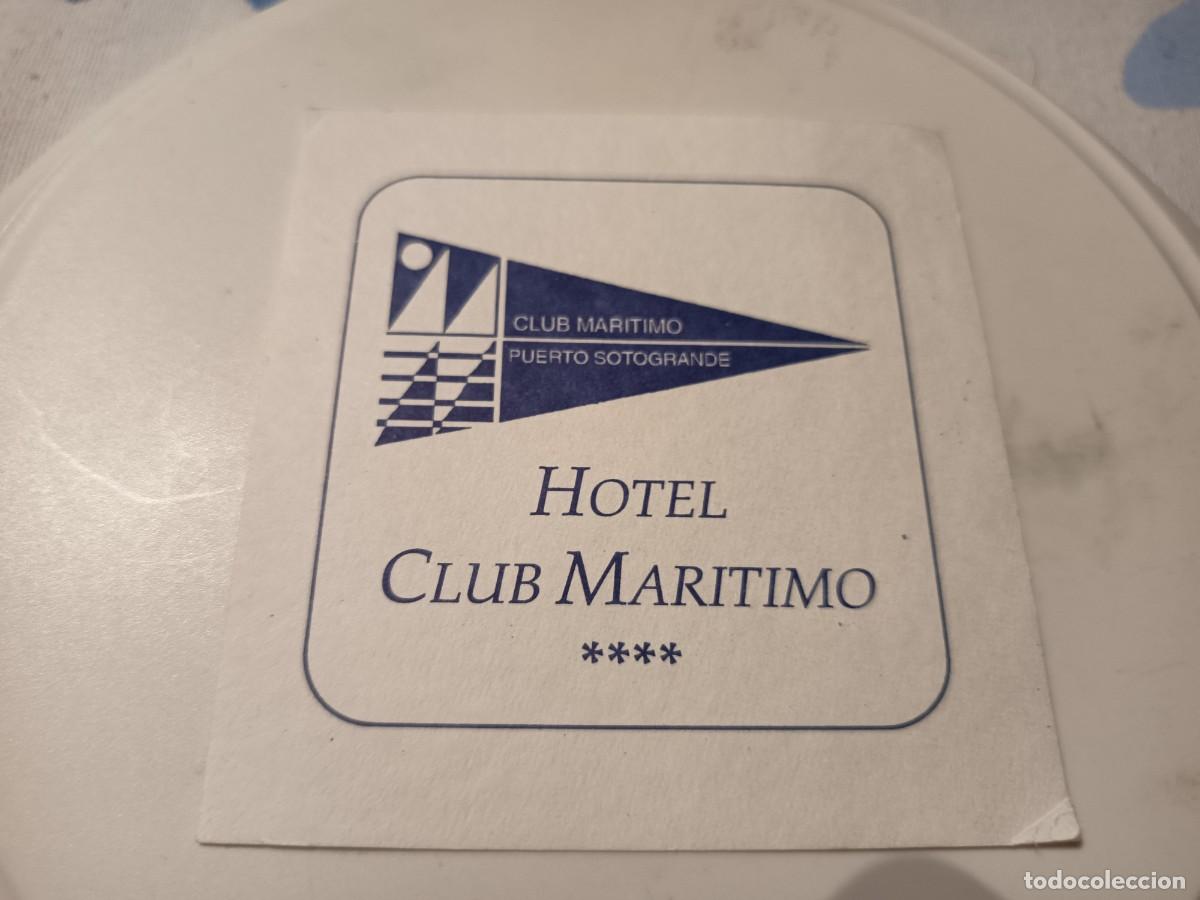 Otros art&iacute;culos de coleccionismo en papel: POSAVASOS HOTEL CLUB MARITIMO-PUERTO SOTOGRANDE-CADIZ