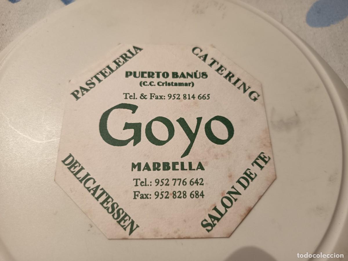 Otros art&iacute;culos de coleccionismo en papel: POSAVASOS SALON DE TE GOYO-MARBELLA-MALAGA