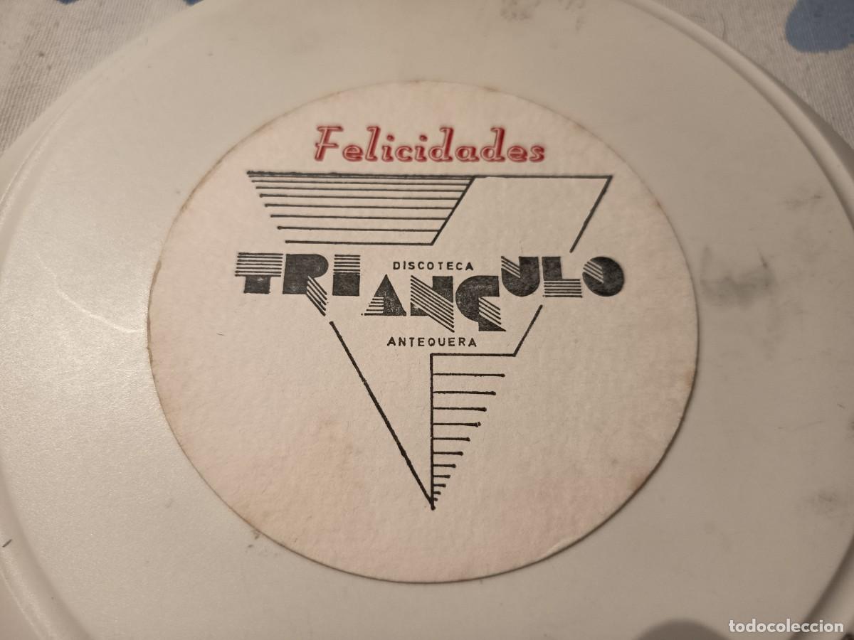 Otros art&iacute;culos de coleccionismo en papel: POSAVASOS DISCOTECA TRIANGULO-ANTEQUERA-MALAGA