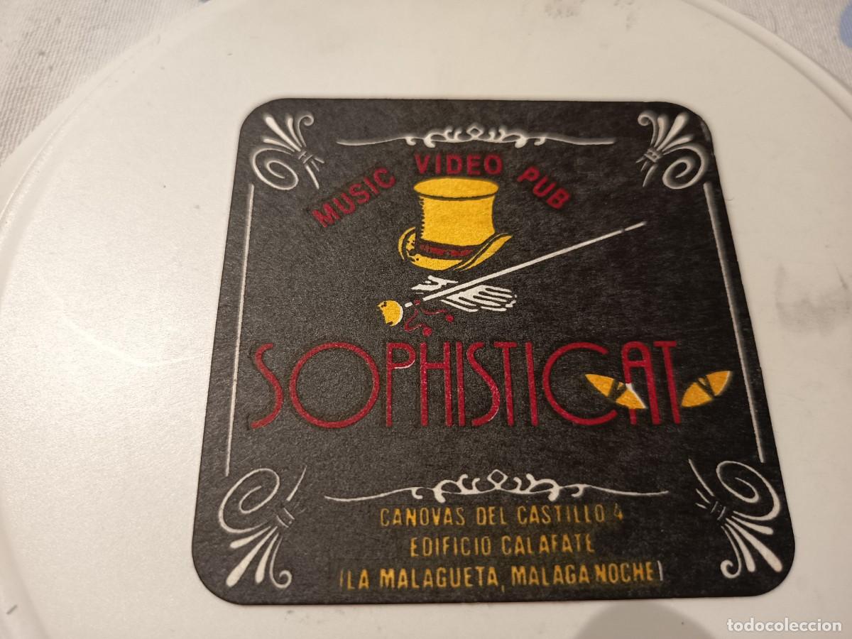 Outros artigos de papel: POSAVASOS CLUB SOPHISTICAT-LA MALAGUETA-MALAGA