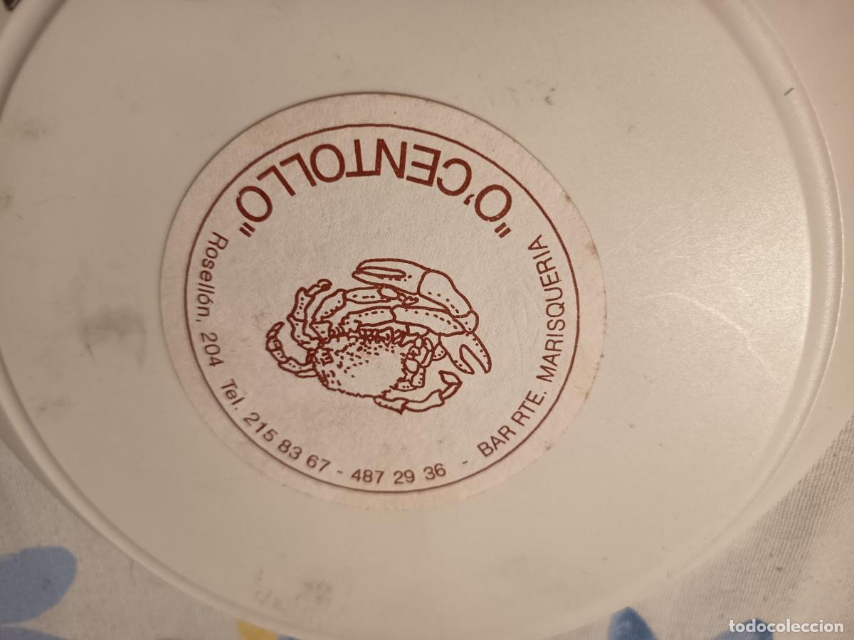 Outros artigos de papel: POSAVASOS MARISQUERIA O'CENTOLLO-BARCELONA