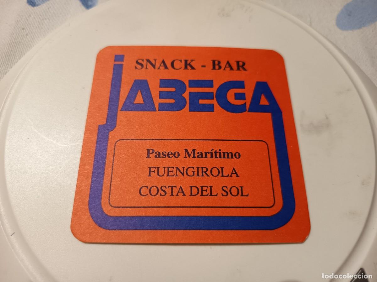 Collectionnisme Papier divers: POSAVASOS SNACK BAR JABEGA-FUENGIROLA-MALAGA