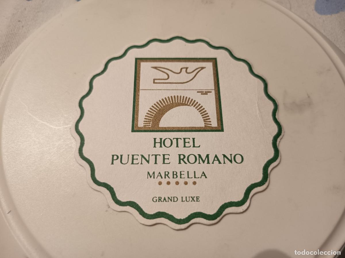 Altri oggetti di carta: POSAVASOS HOTEL PUENTE ROMANO-MARBELLA-MALAGA