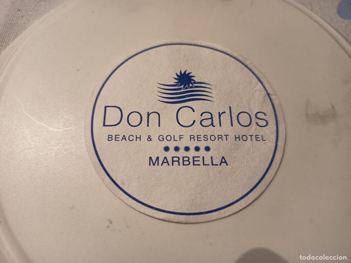 Collectionnisme Papier divers: POSAVASOS HOTEL DON CARLOS-MARBELLA-MALAGA
