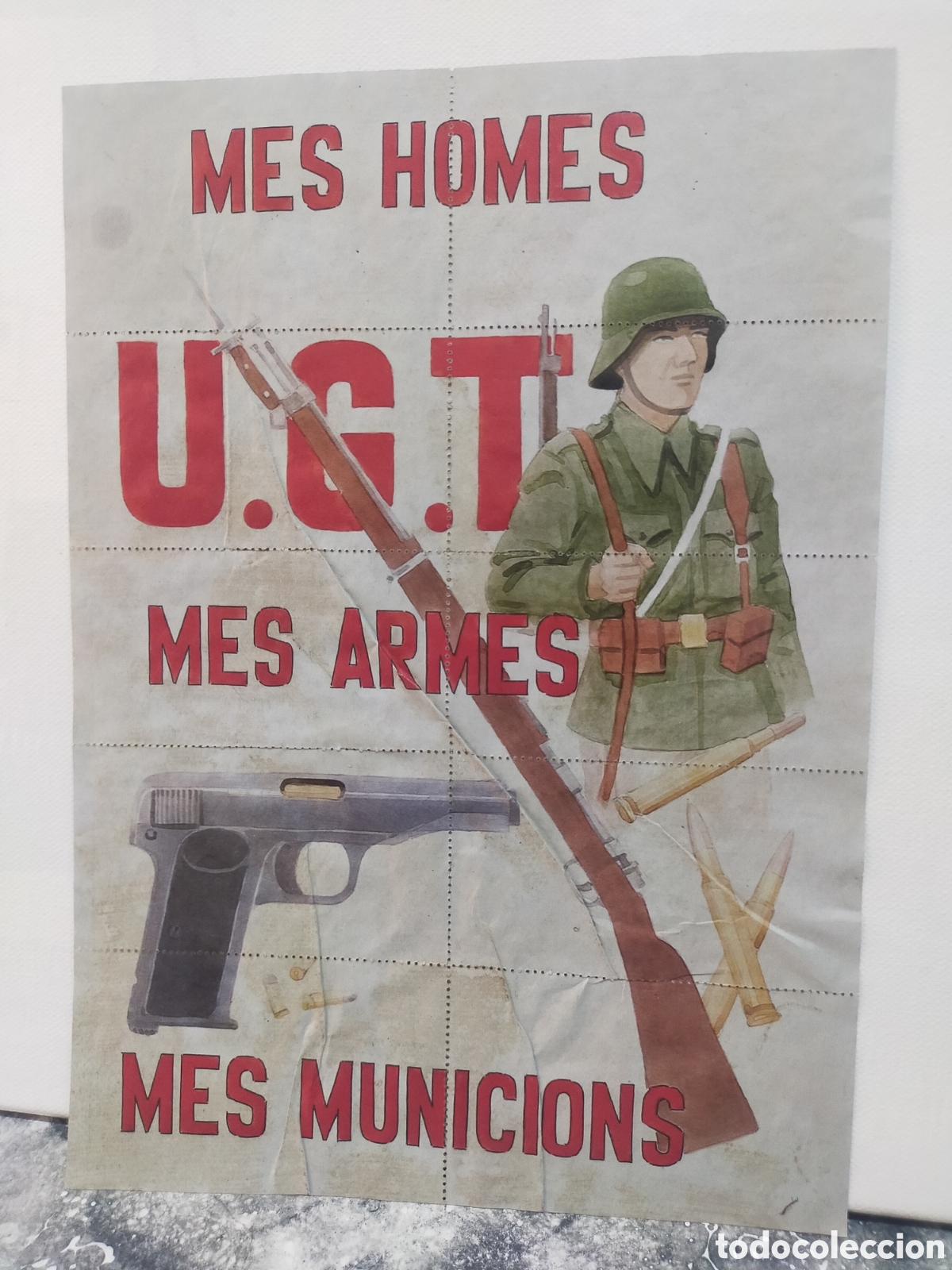 Otros art&iacute;culos de coleccionismo en papel: Vales racionamiento Sentmanat (Barcelona)