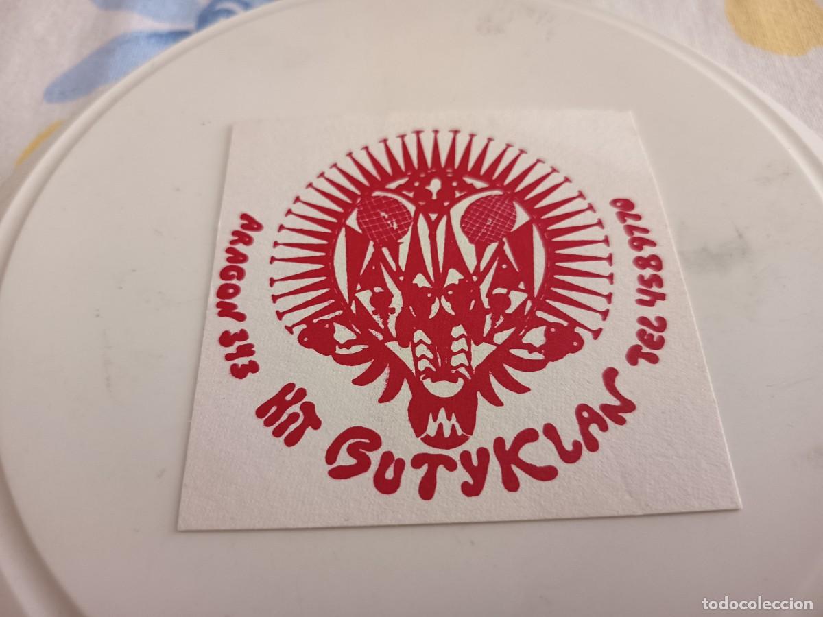 Altri oggetti di carta: POSAVASOS PUB HIT BUTYKLAN-BARCELONA