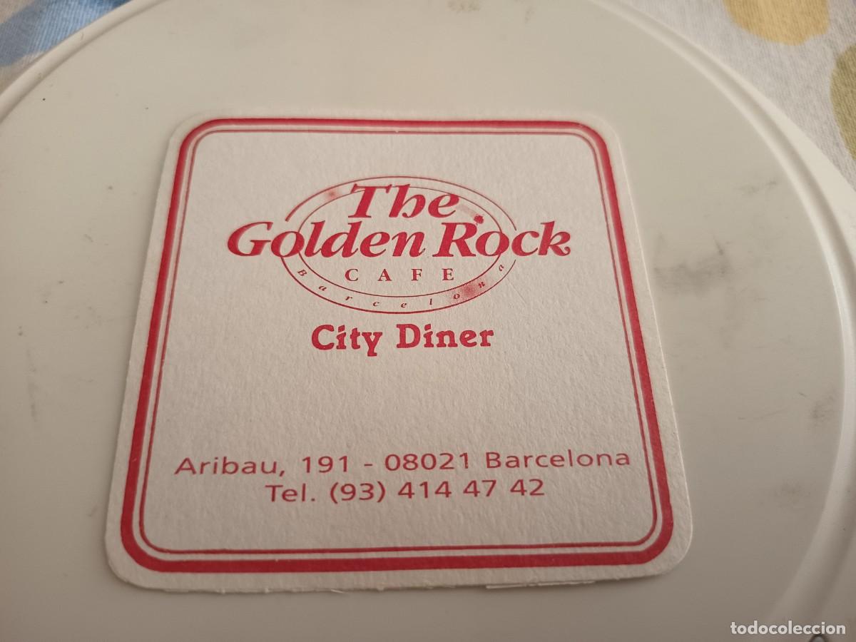Collectionnisme Papier divers: POSAVASOS CAFE THE GOLDEN ROCK-BARCELONA