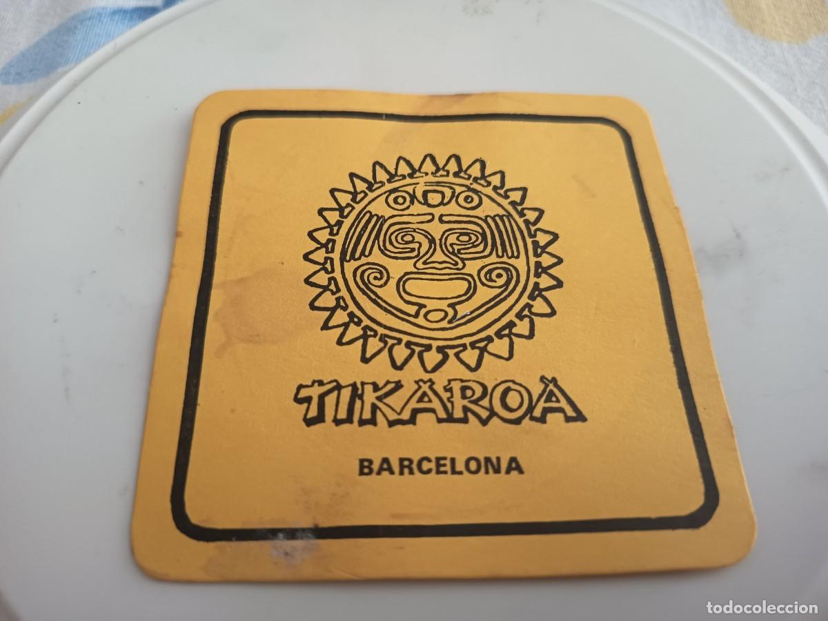 Collectionnisme Papier divers: POSAVASOS RESTAURANTE POLINESIO TIKAROA-BARCELONA