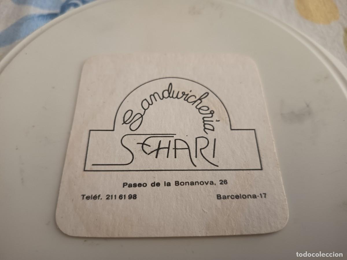 Otros art&iacute;culos de coleccionismo en papel: POSAVASOS SANDWICHERIA SEHARI-BARCELONA