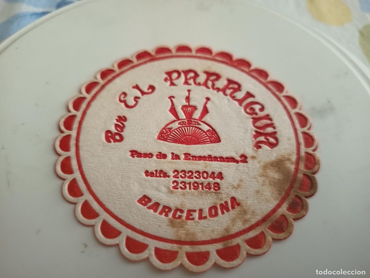 Otros art&iacute;culos de coleccionismo en papel: POSAVASOS BAR EL PARAIGUA-BARCELONA