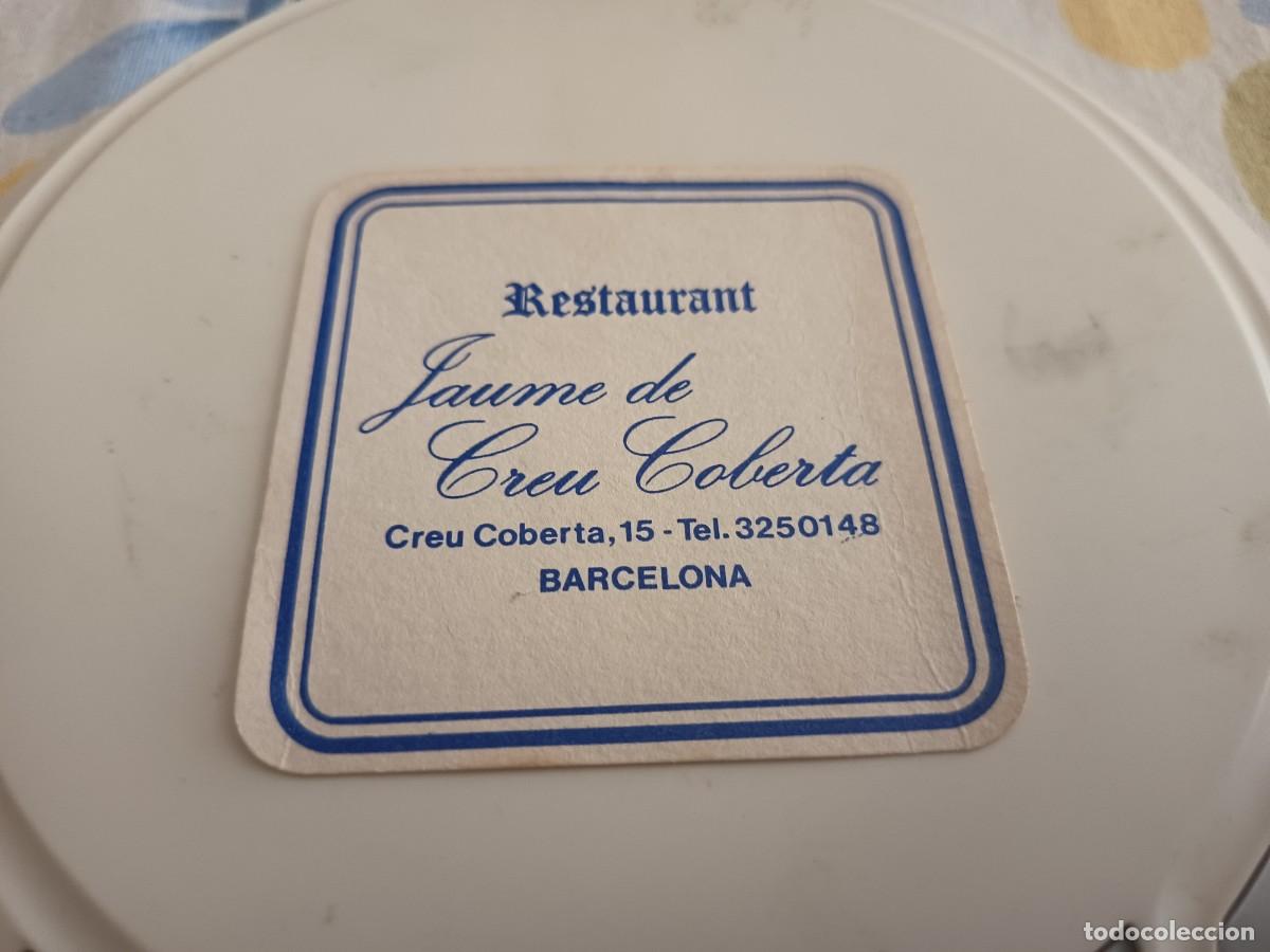Otros art&iacute;culos de coleccionismo en papel: POSAVASOS RESTAURANT JAUME DE CREU COBERTA-BARCELONA