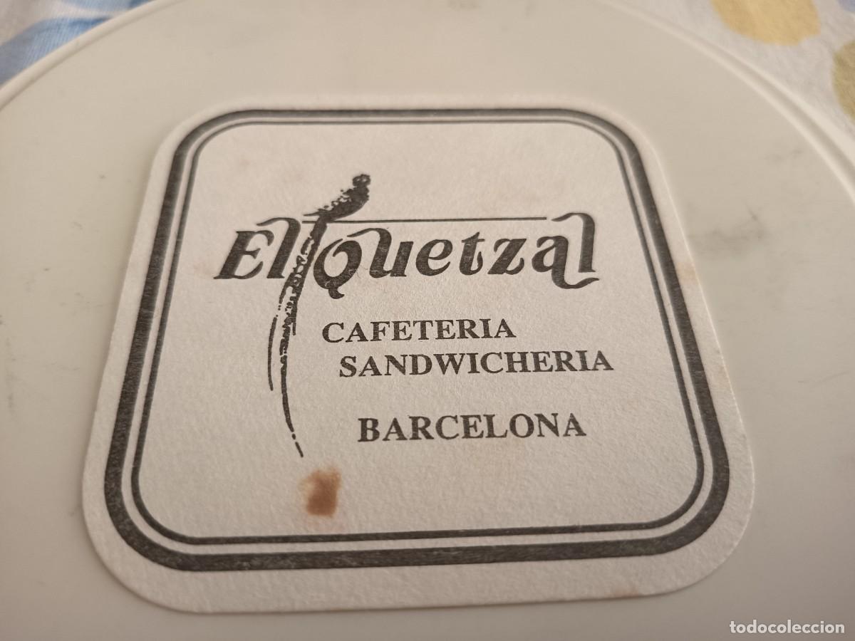 Otros art&iacute;culos de coleccionismo en papel: POSAVASOS CAFETERIA EL QUETZAL -BARCELONA
