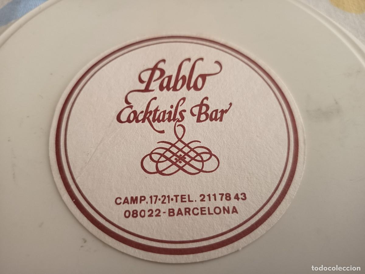 Otros art&iacute;culos de coleccionismo en papel: POSAVASOS BAR PABLO-BARCELONA