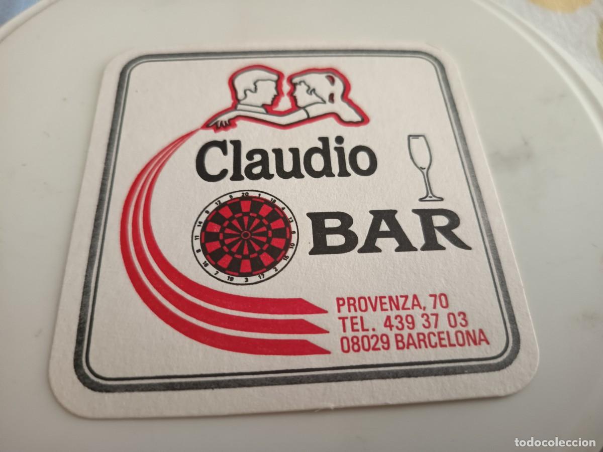 Otros art&iacute;culos de coleccionismo en papel: POSAVASOS BAR CLAUDIO-BARCELONA