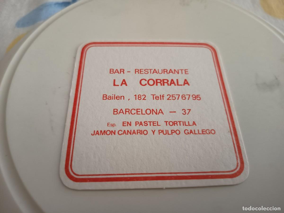 Otros art&iacute;culos de coleccionismo en papel: POSAVASOS BAR LA CORRALA-BARCELONA