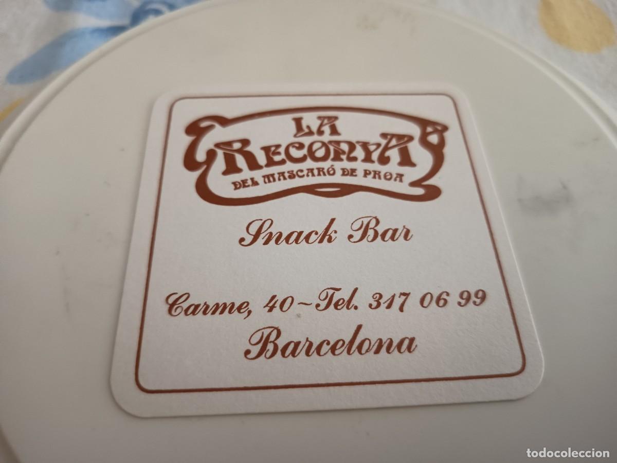 Otros art&iacute;culos de coleccionismo en papel: POSAVASOS SNACK BAR LA RECORYA-BARCELONA