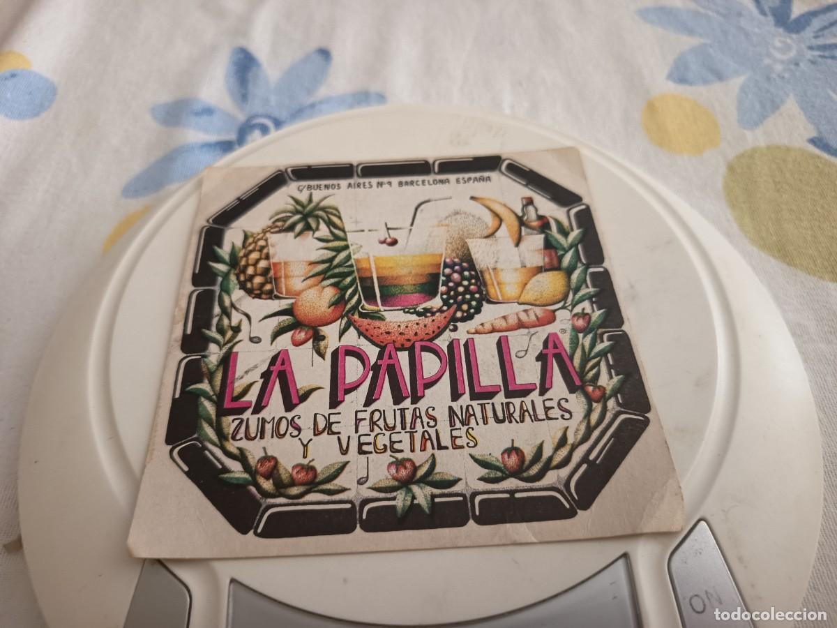 Otros art&iacute;culos de coleccionismo en papel: POSAVASOS CAFETERIA LA PAPILLA-BARCELONA