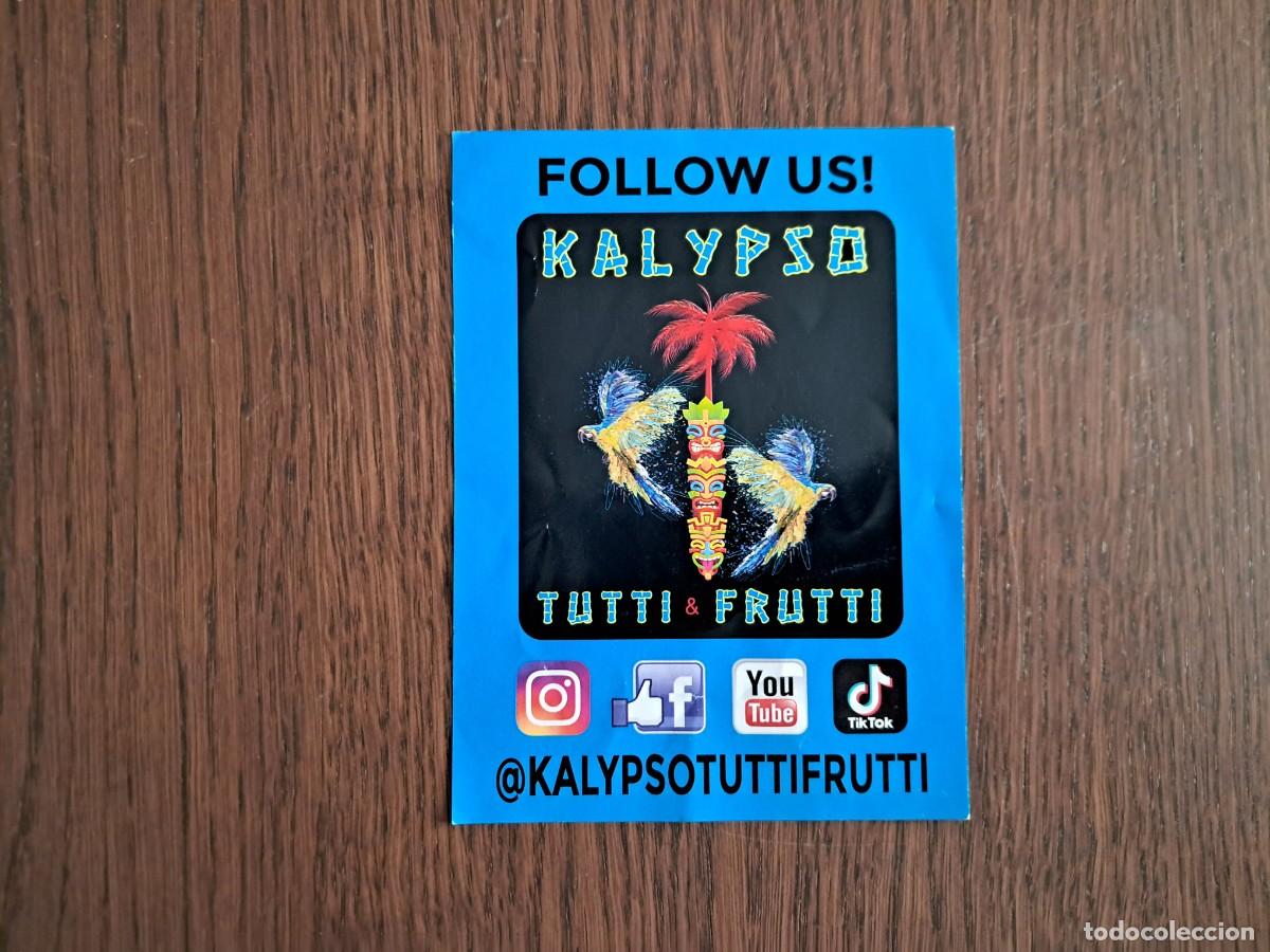 Sammelleidenschaft Andere Papierartikel: tarjeta,cuartilla de papel publicidad, bar cocktail tropical,Kalypso tutti frutti,Cala D'Or.Mallorca
