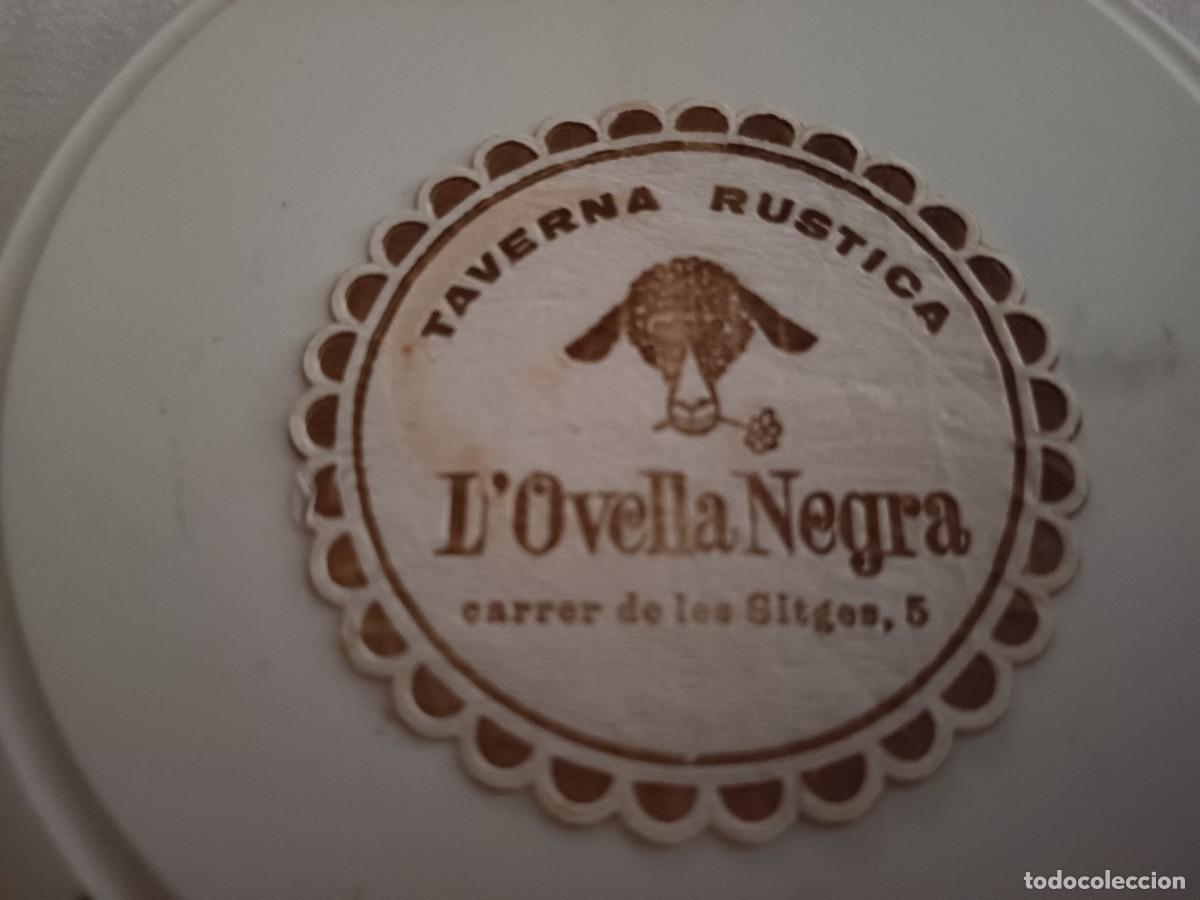 Otros art&iacute;culos de coleccionismo en papel: POSAVASOS TAVERNA RUSTICA L'OVELLA NEGRA-BARCELONA