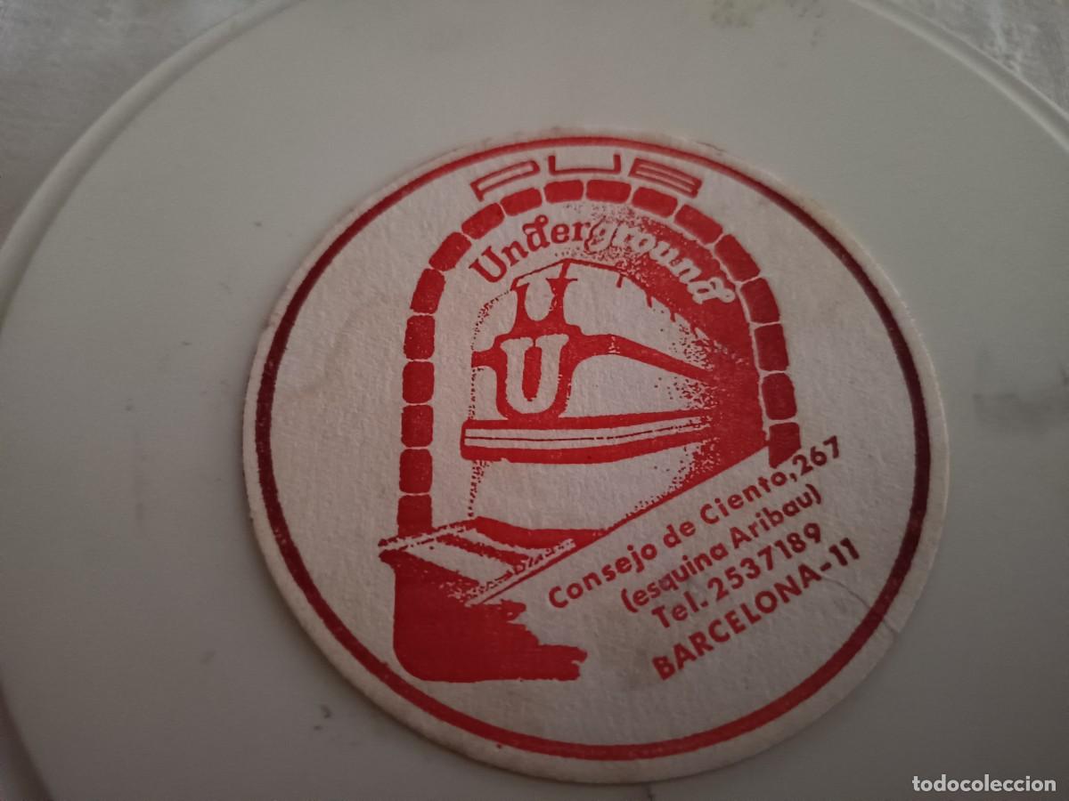 Otros art&iacute;culos de coleccionismo en papel: POSAVASOS PUB UNDERGROUND-BARCELONA
