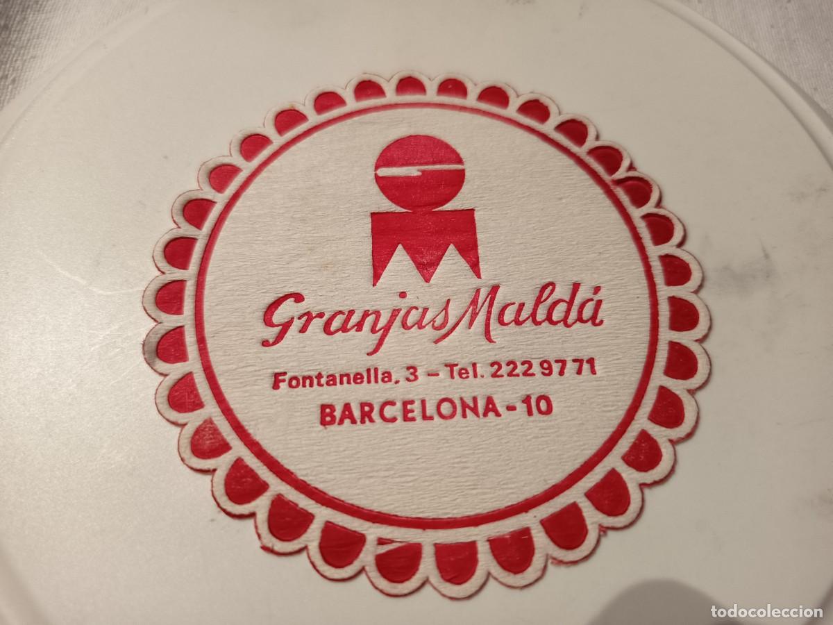 Otros art&iacute;culos de coleccionismo en papel: POSAVASOS GRANJAS MALDA-BARCELONA