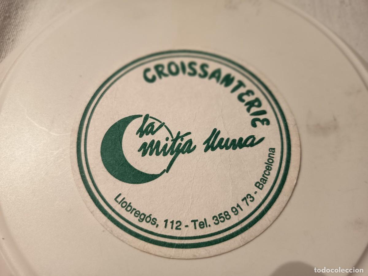 Otros art&iacute;culos de coleccionismo en papel: POSAVASOS CROISSANTERIE LA MITJA LLUNA-BARCELONA