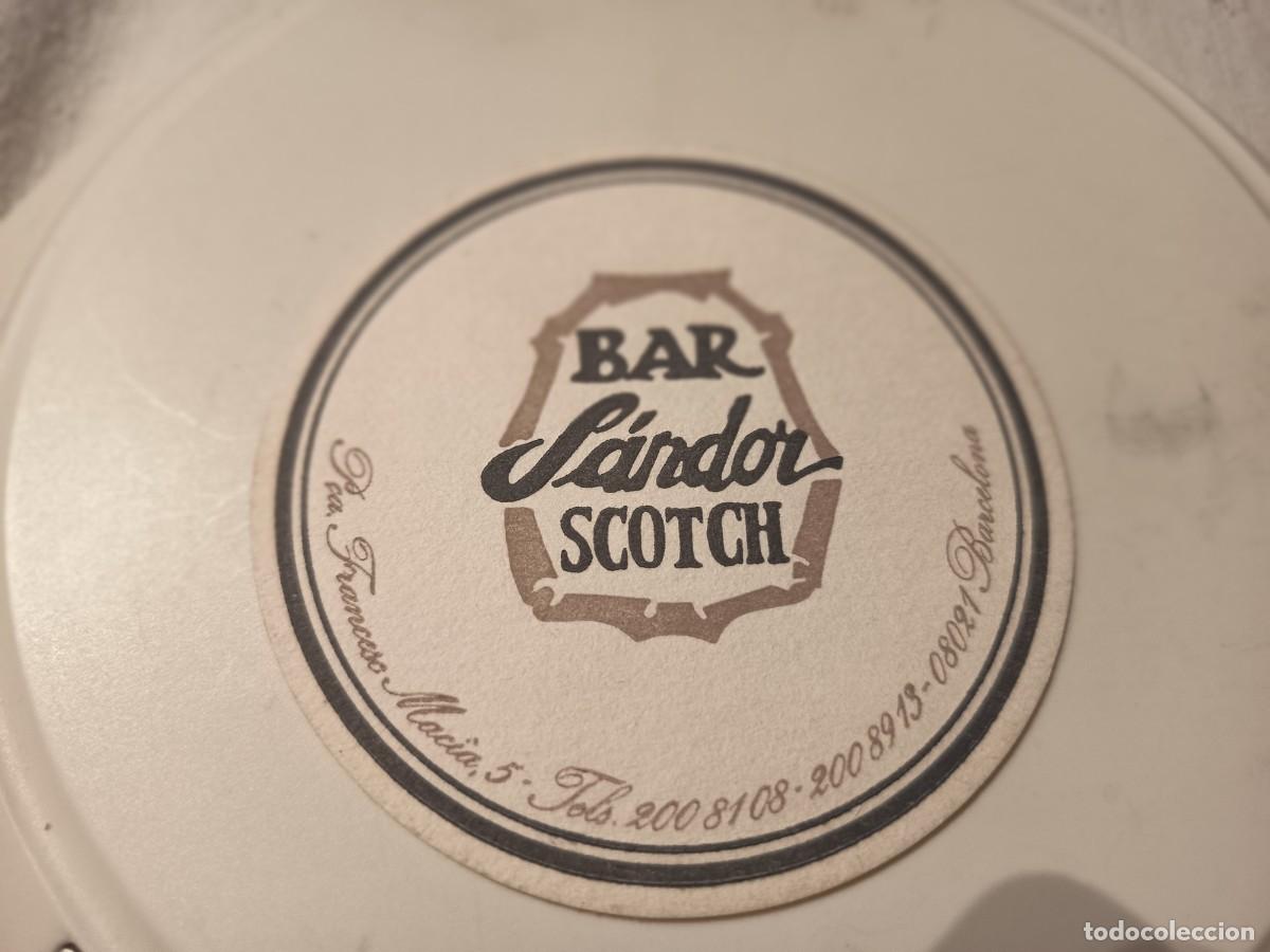 Otros art&iacute;culos de coleccionismo en papel: POSAVASOS BAR SCOTCH SANDOR-BARCELONA