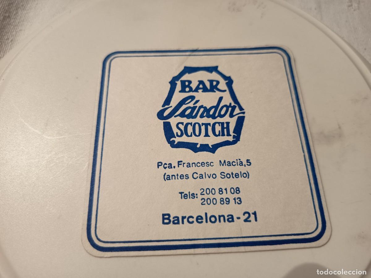 Otros art&iacute;culos de coleccionismo en papel: POSAVASOS BAR SCOTCH SANDOR-BARCELONA