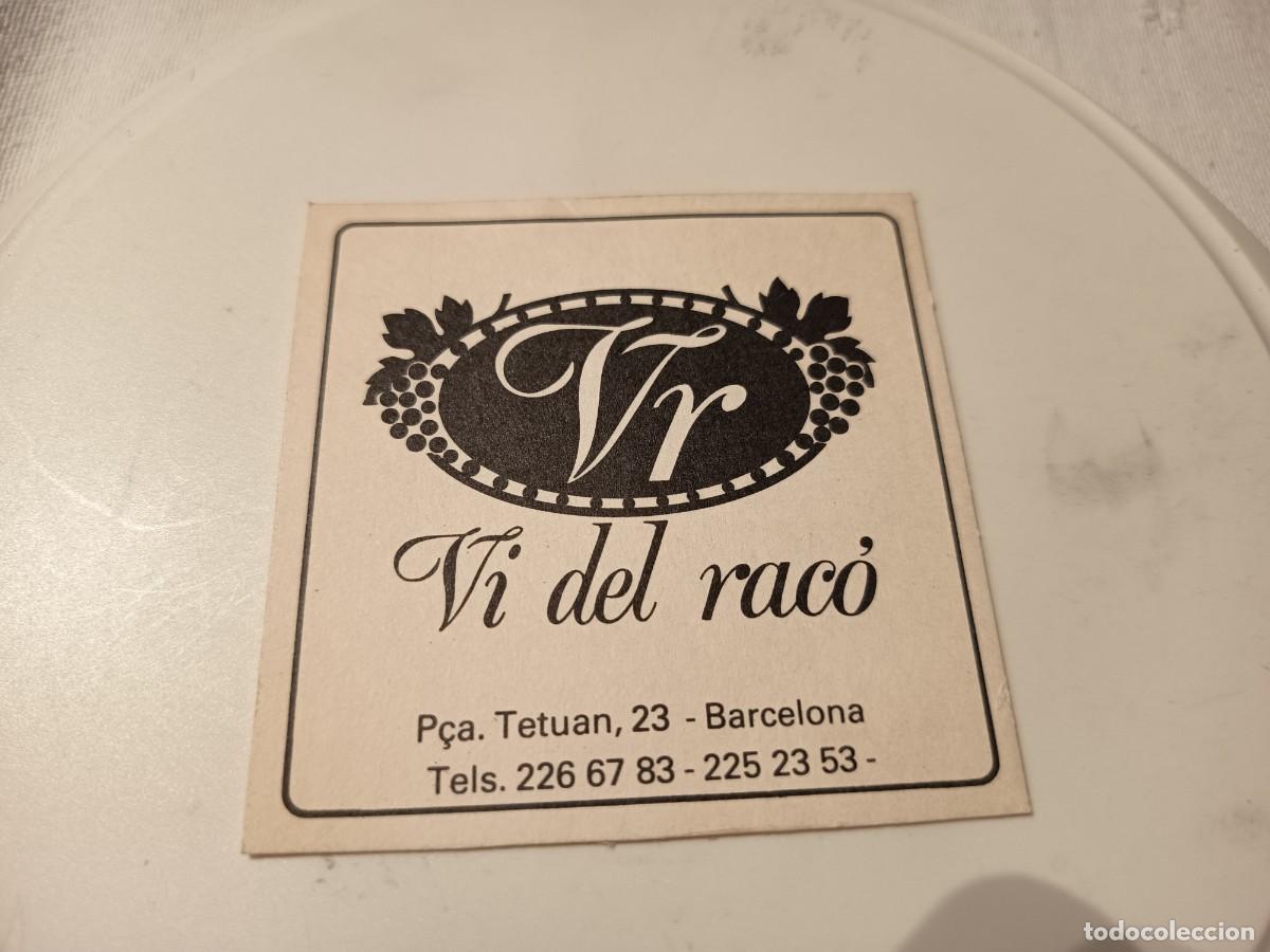 Altri oggetti di carta: POSAVASOS BAR VI DEL RACO-BARCELONA