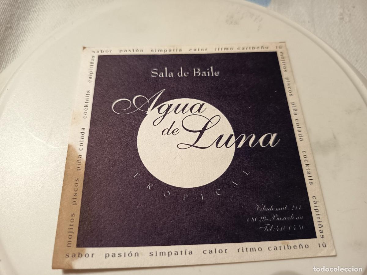 Collectionnisme Papier divers: POSAVASOS SALA DE BAILE AGUA DE LUNA-BARCELONA