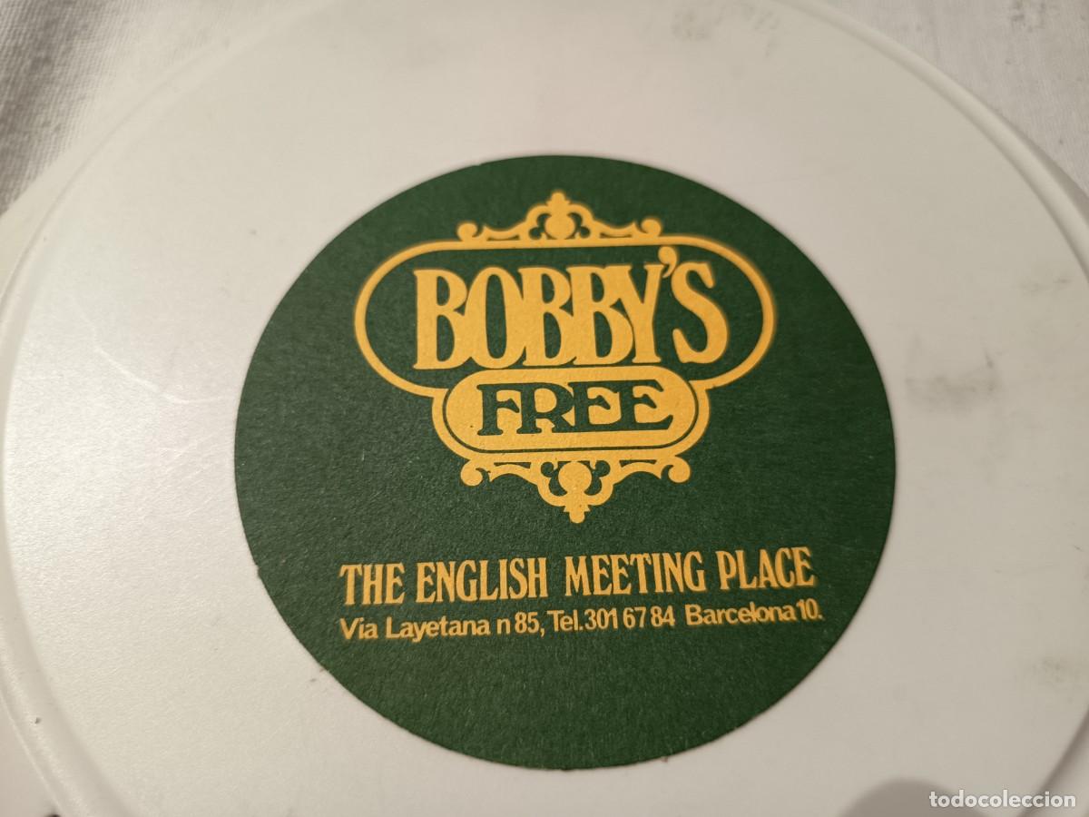 Otros art&iacute;culos de coleccionismo en papel: POSAVASOS PUB BOBBY'S FREE-BARCELONA