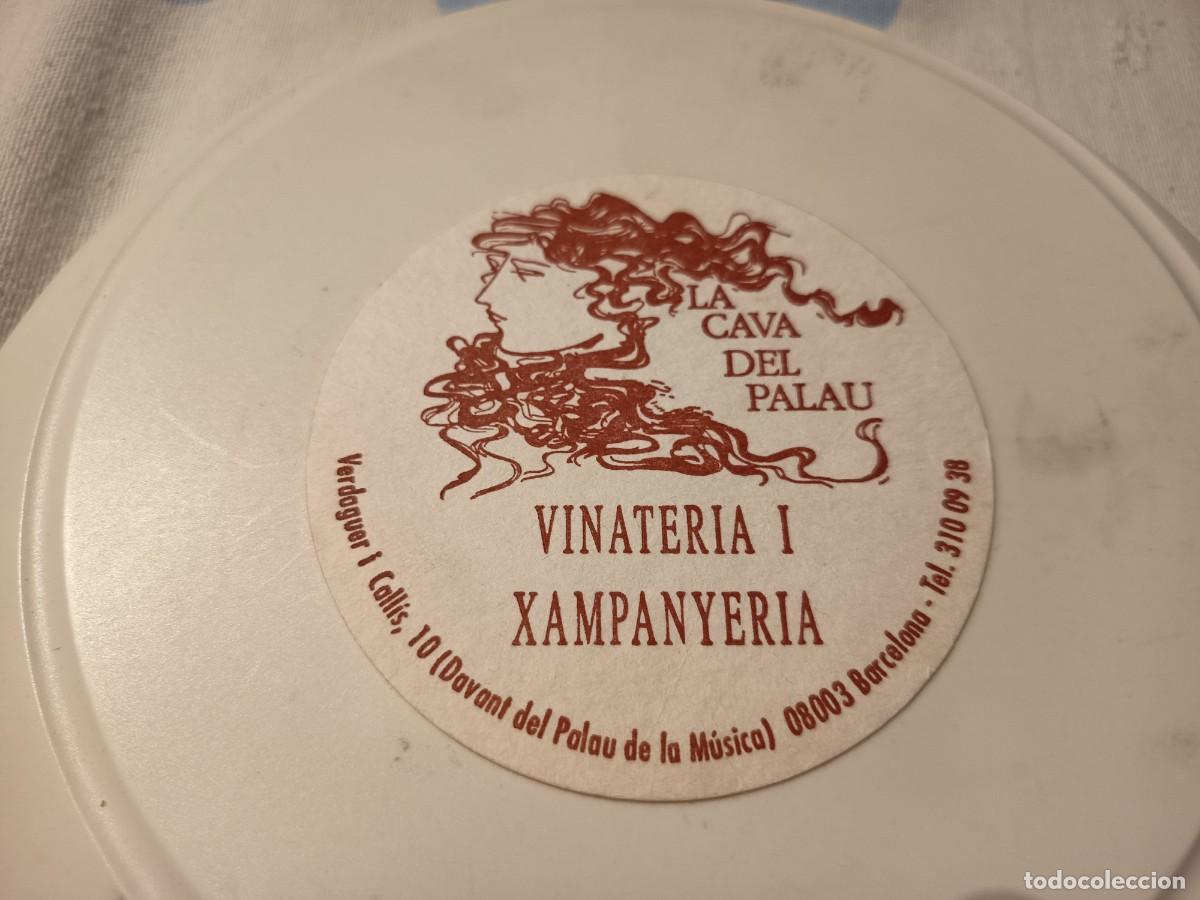 Otros art&iacute;culos de coleccionismo en papel: POSAVASOS VINATERIA LA CAVA DEL PALAU-BARCELONA