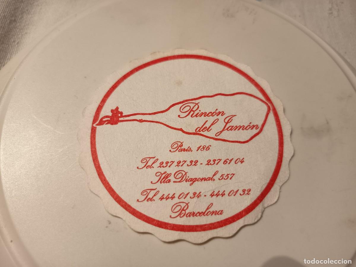 Otros art&iacute;culos de coleccionismo en papel: POSAVASOS BAR EL RINCON DEL JAMON-BARCELONA