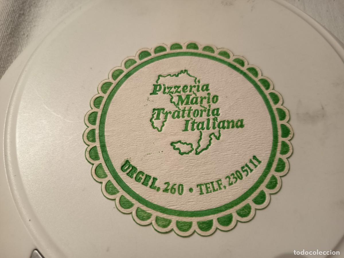 Otros art&iacute;culos de coleccionismo en papel: POSAVASOS PIZZERIA MARIO-BARCELONA