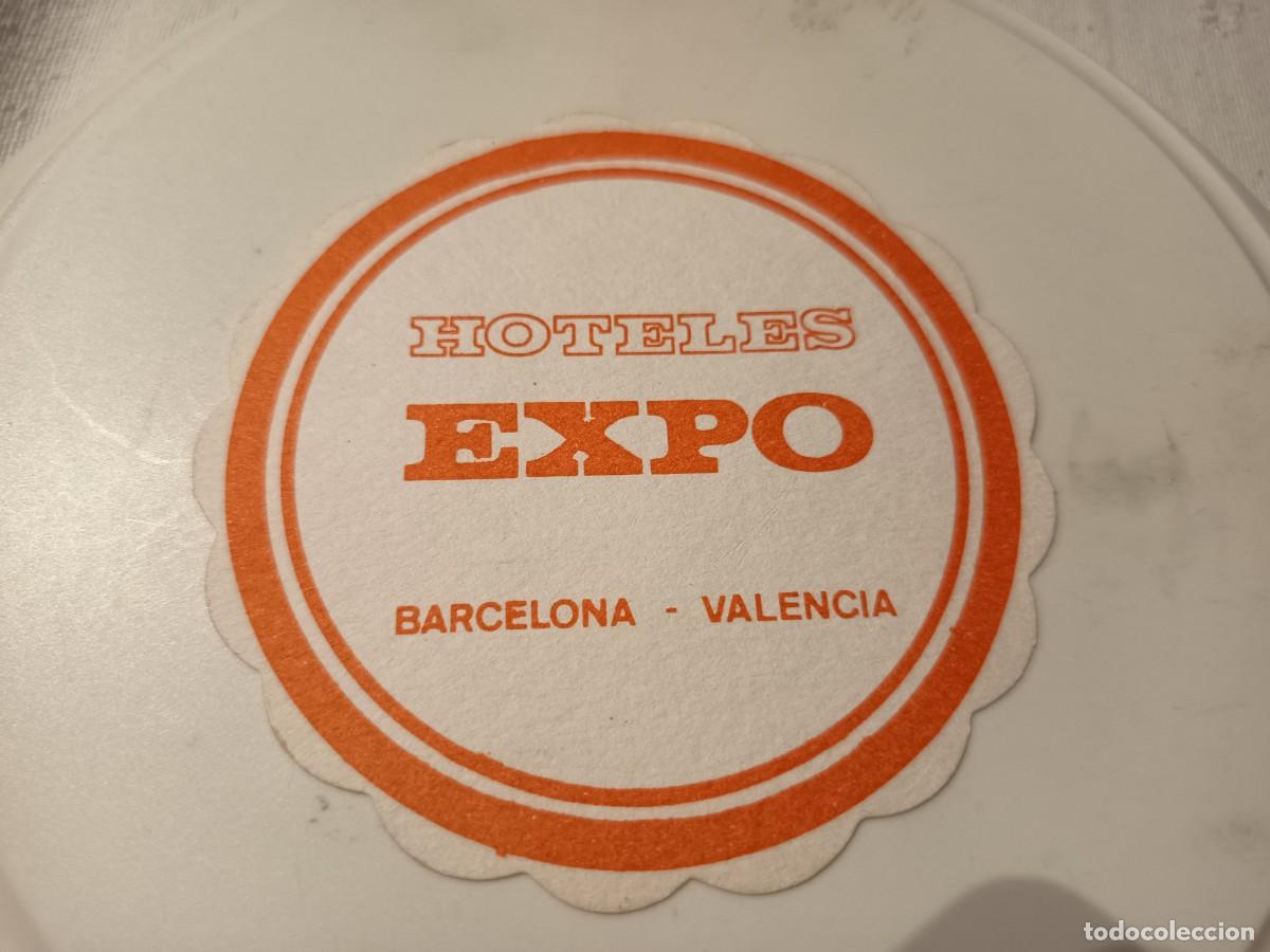 Otros art&iacute;culos de coleccionismo en papel: POSAVASOS HOTELES EXPO-VALENCIA-BARCELONA