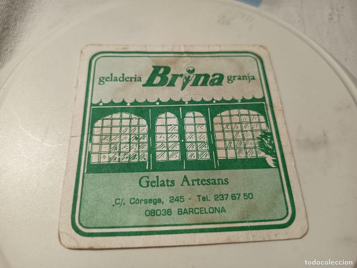 Otros art&iacute;culos de coleccionismo en papel: POSAVASOS HELADERIA BRINA-BARCELONA