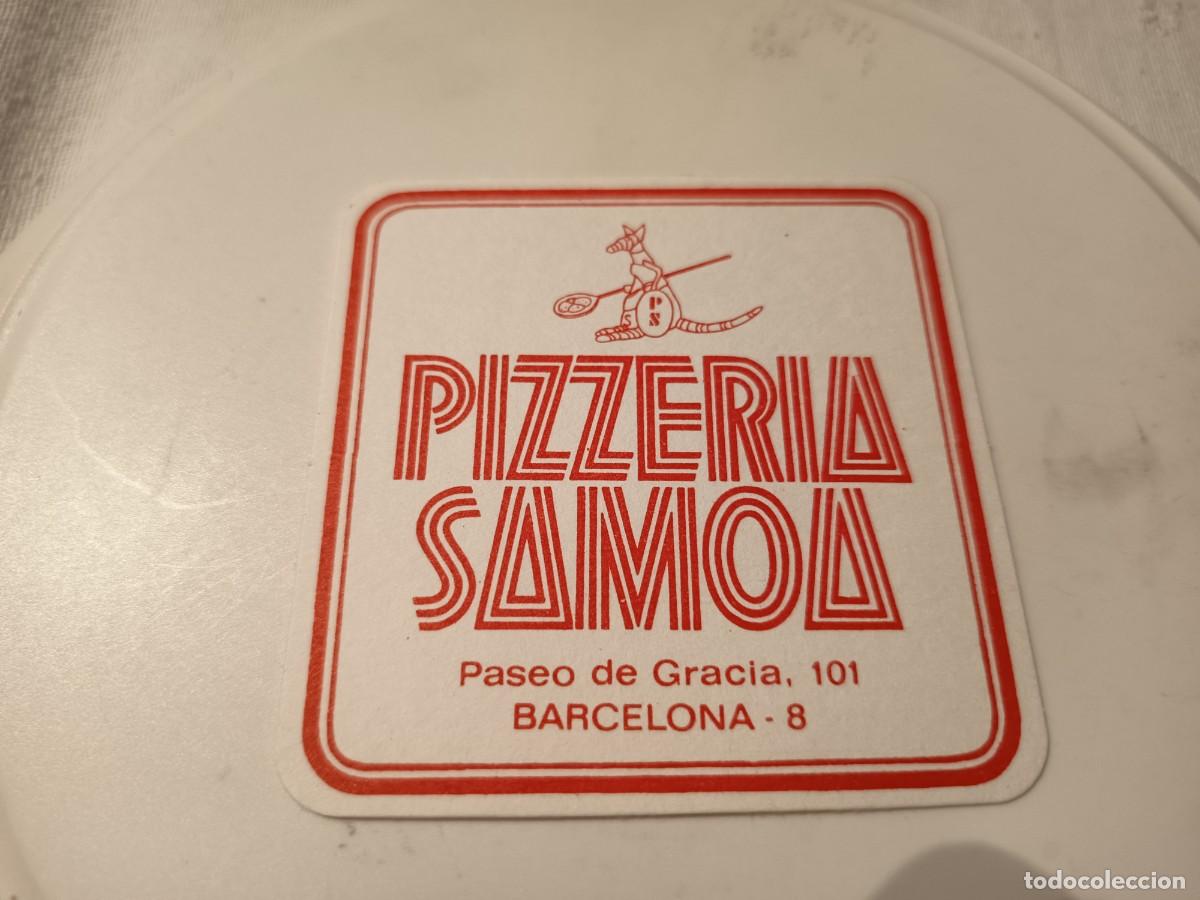 Otros art&iacute;culos de coleccionismo en papel: POSAVASOS PIZZERIA SAMOA-BARCELONA
