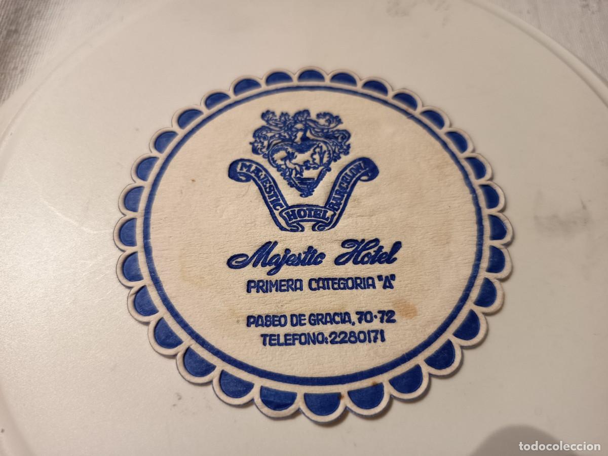 Otros art&iacute;culos de coleccionismo en papel: POSAVASOS HOTEL MAJESTIC-BARCELONA