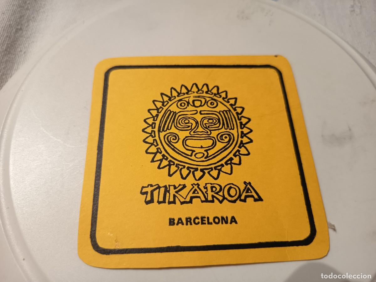 Otros art&iacute;culos de coleccionismo en papel: POSAVASOS BAR POLINESIO TIKAROA-BARCELONA