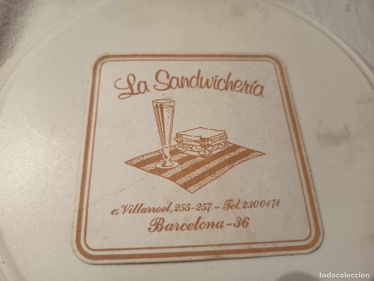 Otros art&iacute;culos de coleccionismo en papel: POSAVASOS LA SANDWICHERIA-BARCELONA